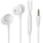 NGS Cross Drift Auriculares Intrauditivos con Micrófono Jack 3.5 mm - Blancos